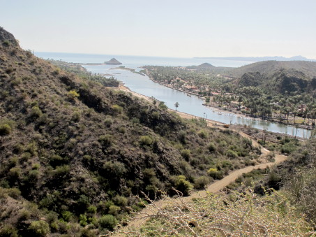 View of Mulege river valley