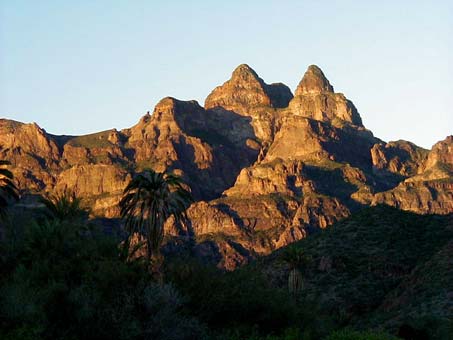 Sierra de la Giganta peaks near Loreto