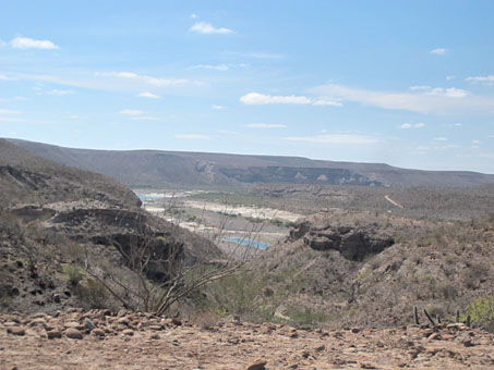 View of Arroyo La Purísima