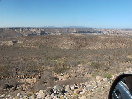 View of La Purísima Arroyo
