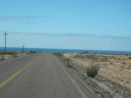 road to Las Barrancas