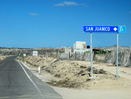 road to San Juanico